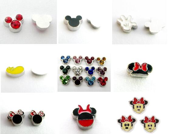 Meerdere Keuze 20 Stks/partij Mouse Drijvende Medaillon Charmes Fit Voor Magnetische Drijvende Medaillon Jewelrys