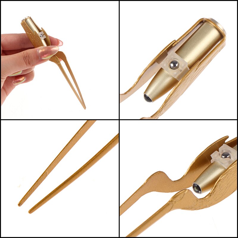 Pince à épiler pour le nettoyage des oreilles, dissolvant de cérumen, outil de nettoyage des oreilles pour enfants, soins d&#39;hygiène, 1 pièces
