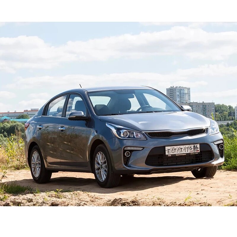 Autostuurwielhoezen Voor Kia K2 Kia Rio 2011-2013 Zwarte Auto Stuurhoes