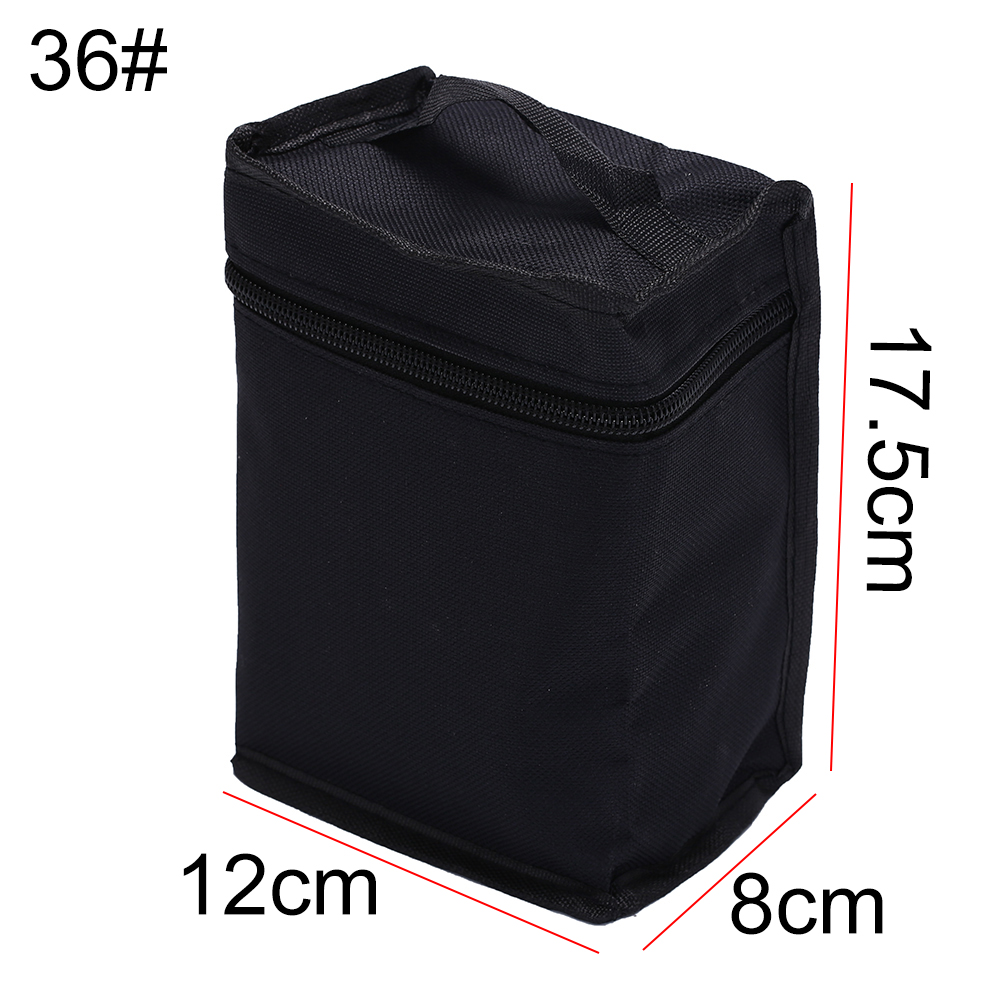 72 gaten Canvas Roll Up Potlood Case Pen Potlood Pouch Houder Tas
