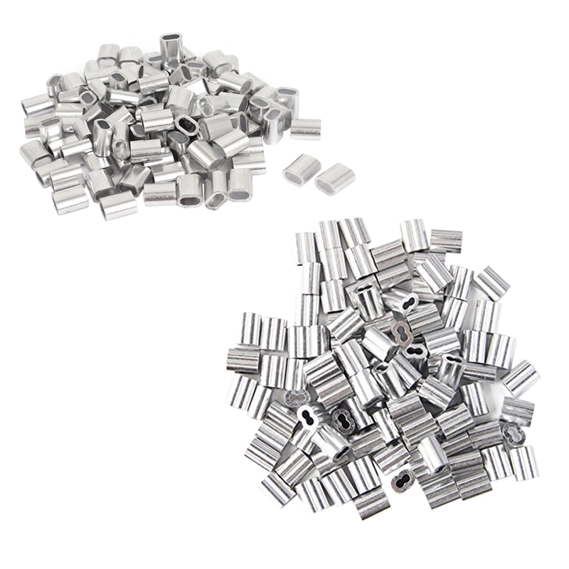 Manicotti Crimpatura Alluminio Per Cavi | 100 Pezzi 2.5mm - Foto 7