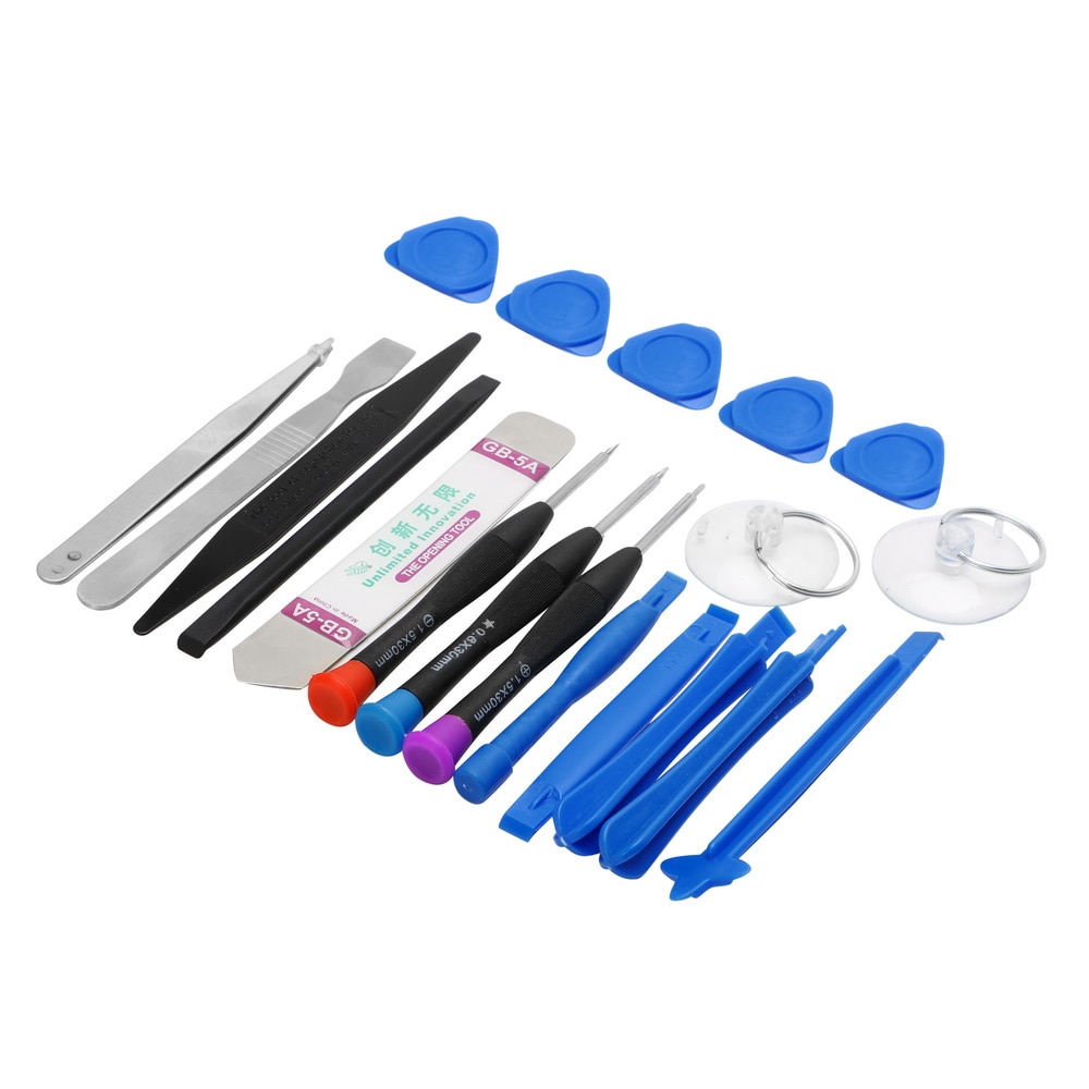 20 In 1 Mobile Phone Repair Tool Set for iPhone iPad Samsung Cell Phone Opening Tools Set Hand Tools Repair Disassemble Kit