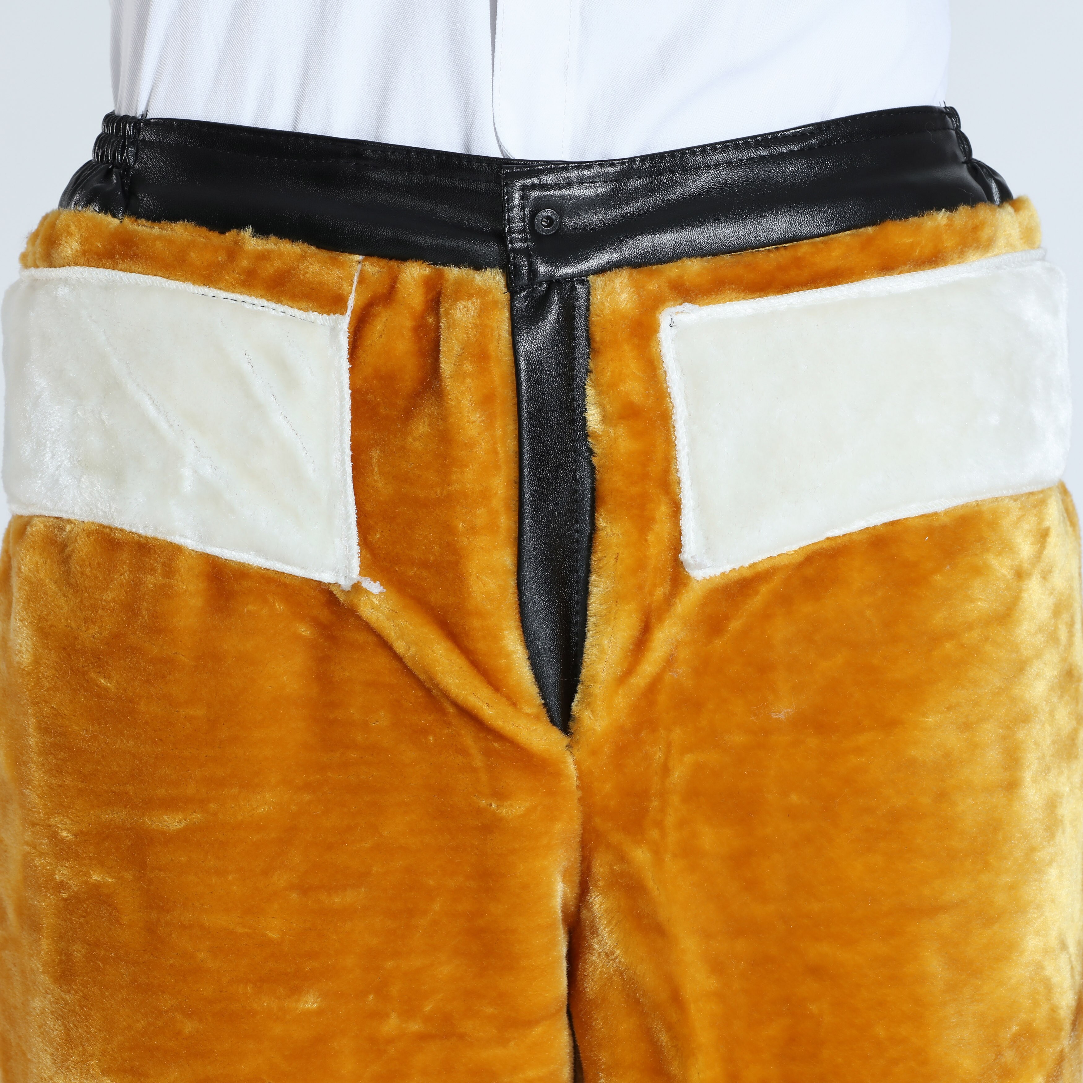 Thoshine skinnbyxor herr långbyxor casual man pu skinnbyxor med fleece varma höst vinterkläder
