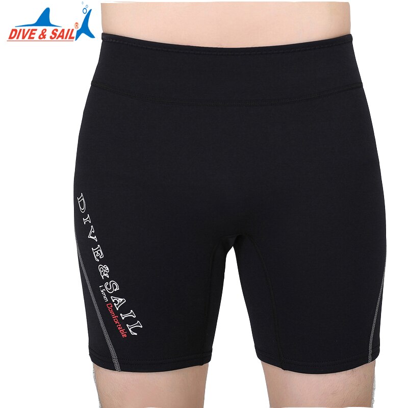 Dive&Sail 1.5mm lycra Neoprene shorts Mens Wetsuit pants for sailing sailboard Swimming Diving Snorkeling surfing xxxl short