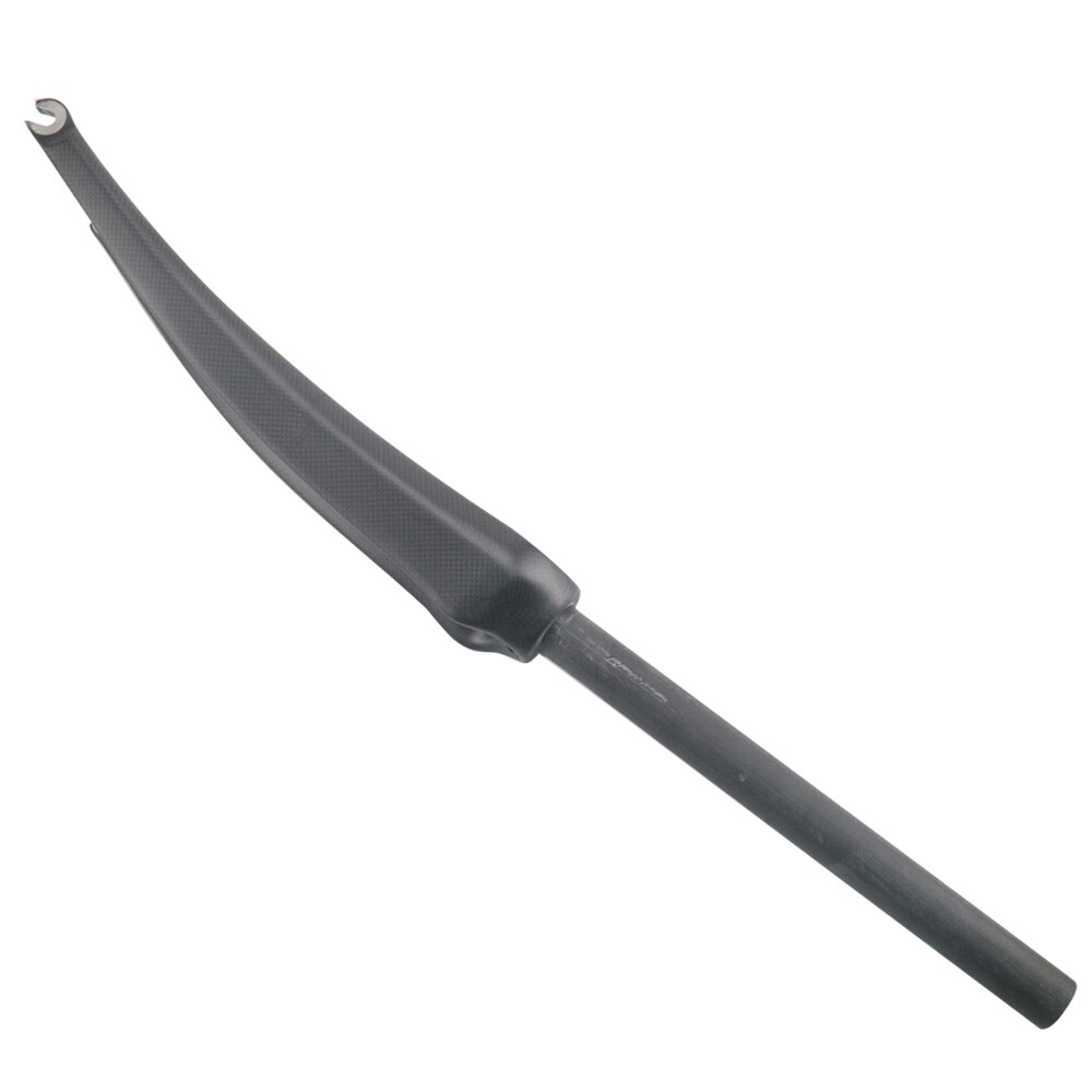 Road Bicycle Fork Carbon Front Forks NO Logo Bike V Brake Forks Black 3K Matte 700C Bicycle Parts Superlight 380g