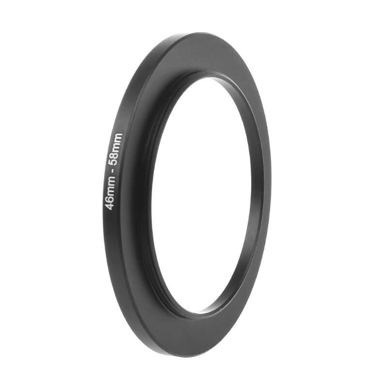 46Mm Tot 58Mm Metalen Step Up Ring Lens Adapter Filter Camera Tool Accessoires