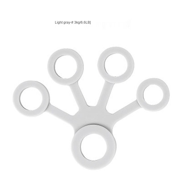 Expansor de mano de silicona de 3-4KG, ensanchador de entrenamiento para dedos, bandas de resistencia para muñeca, ejercicio, Fitness: Castaño