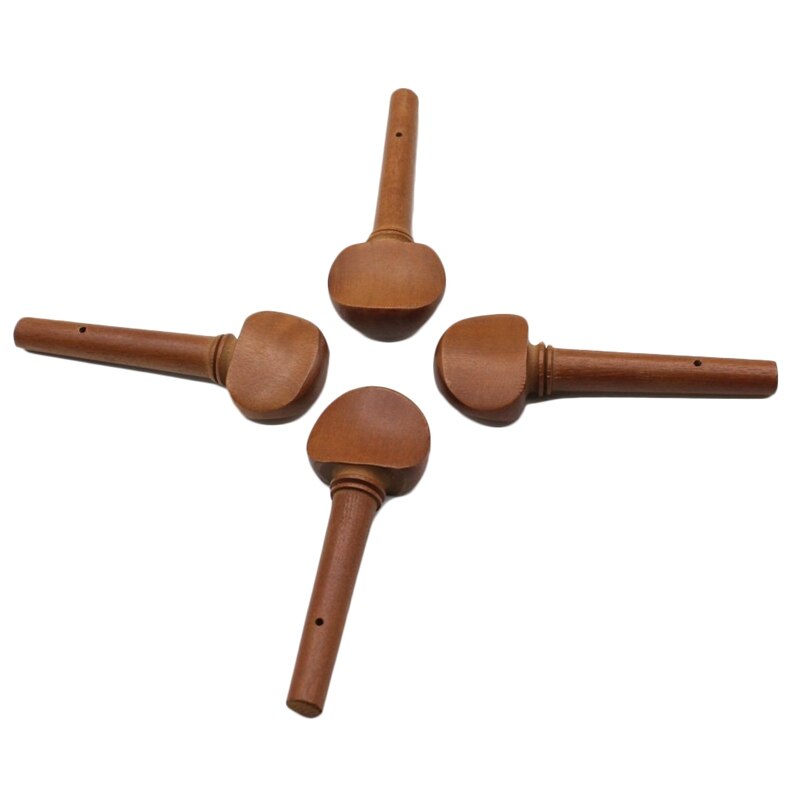 4 sztuk 4/4 rozmiar skrzypce skrzypce stroik zestaw Jujube drewniane zamiennik dla 4/4 rozmiar skrzypce