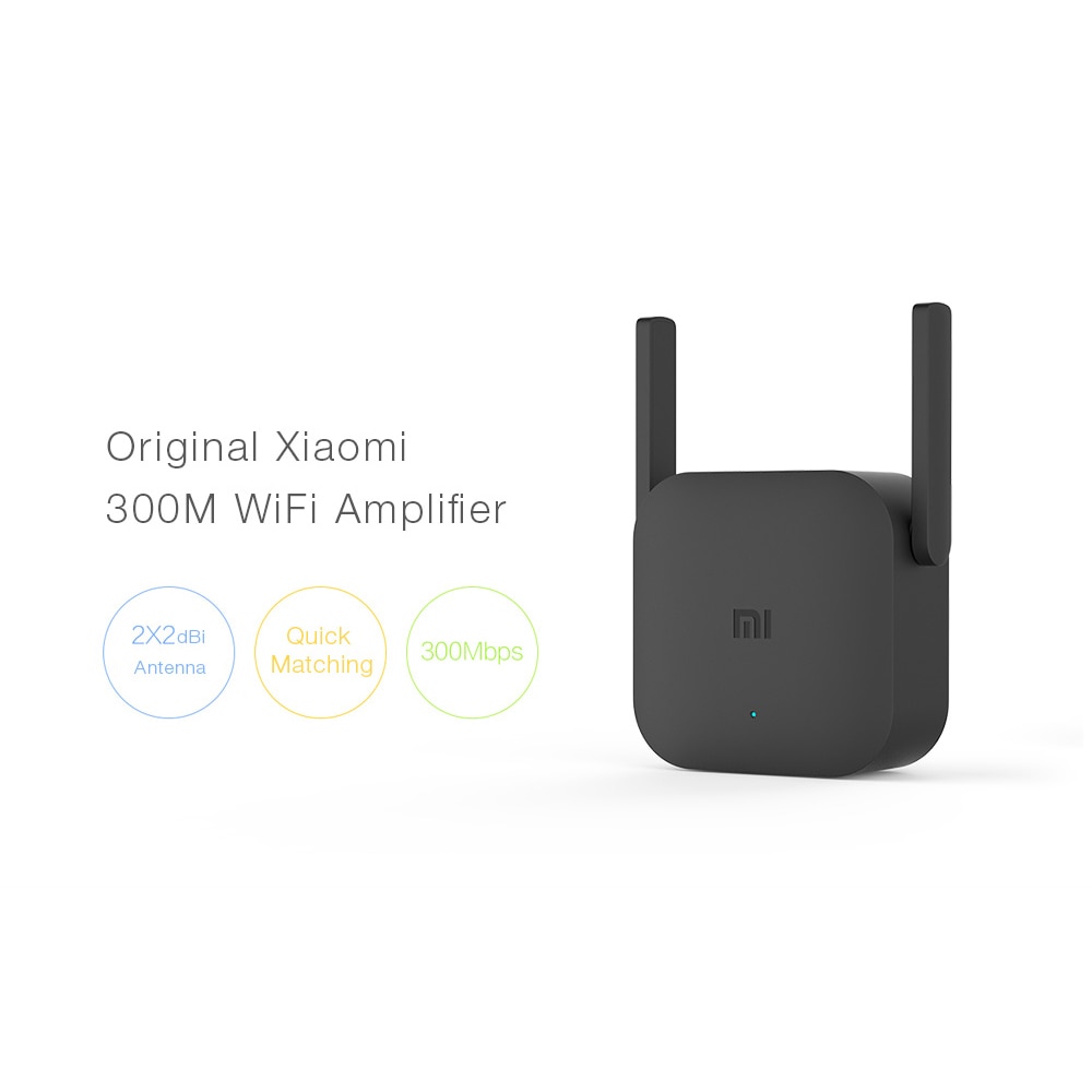 300M Original Xiaomi WiFi Router Pro Amplifier Network Expander Repeater Power Extender Roteador 2 Antenna for Mi Router Wi-Fi