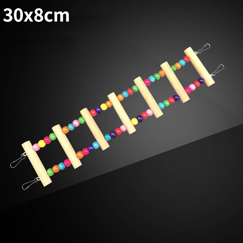 Pet Parrot Birds Toy Parakeet Budgie Cockatiel Cage Hut Nest Bird Toy Hammock Swing Toy Hanging Toy Brinquedo Pet Supplies: 7