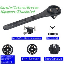 Soporte para manillar de bicicleta MTB 3K de carbono completo para ordenador soporte para Garmin Cateye Briton iGpsport Blackbird