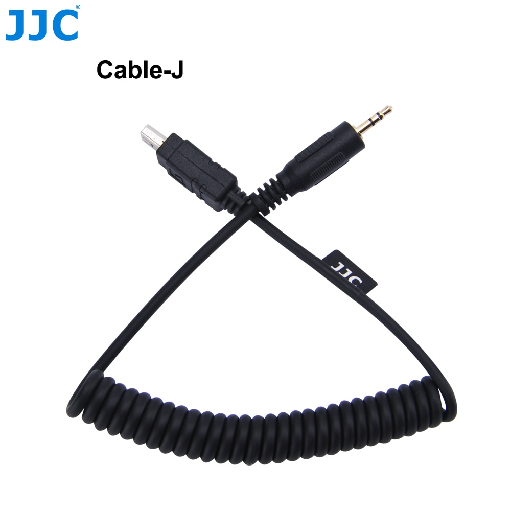 JJC Kabel-J Remote Aansluiten Cord Ontspanknop Kabel Adapter voor OLYMPUS RM-UC1 Compatibele Camera E-M5 II E-M10 Mark II