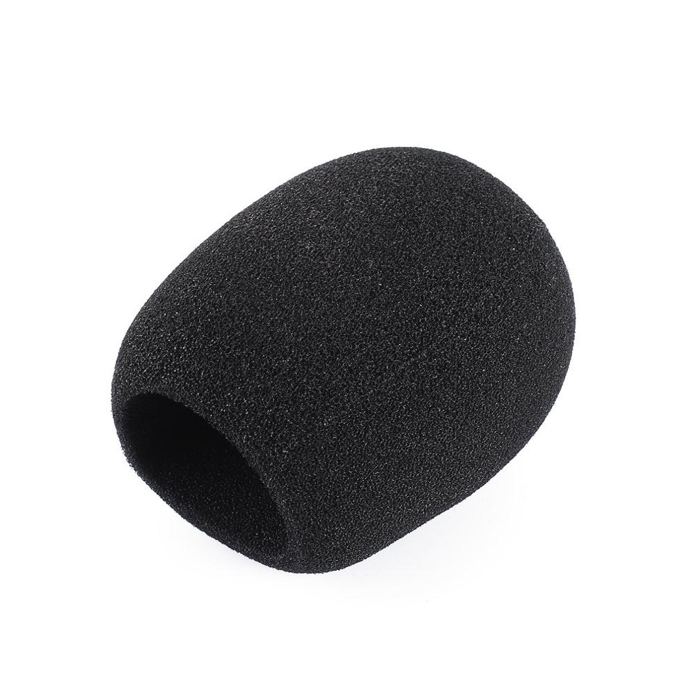5pcs microphone Replacement Foam Microphone Cover Mic Cover Windshield Headset Wind Shield Pop Filter Mic Cover Foam
