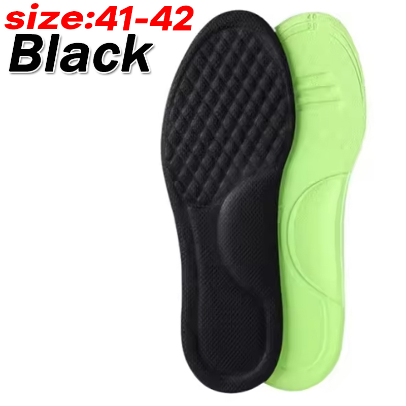12/2 Stück orthopädische Einlegesohlen aus weichem Erinnerung-Schaum, desodorierende Einlegesohle für Schuhe, Sport, absorbiert Schweiß, antibakterielles Schuhzubehör