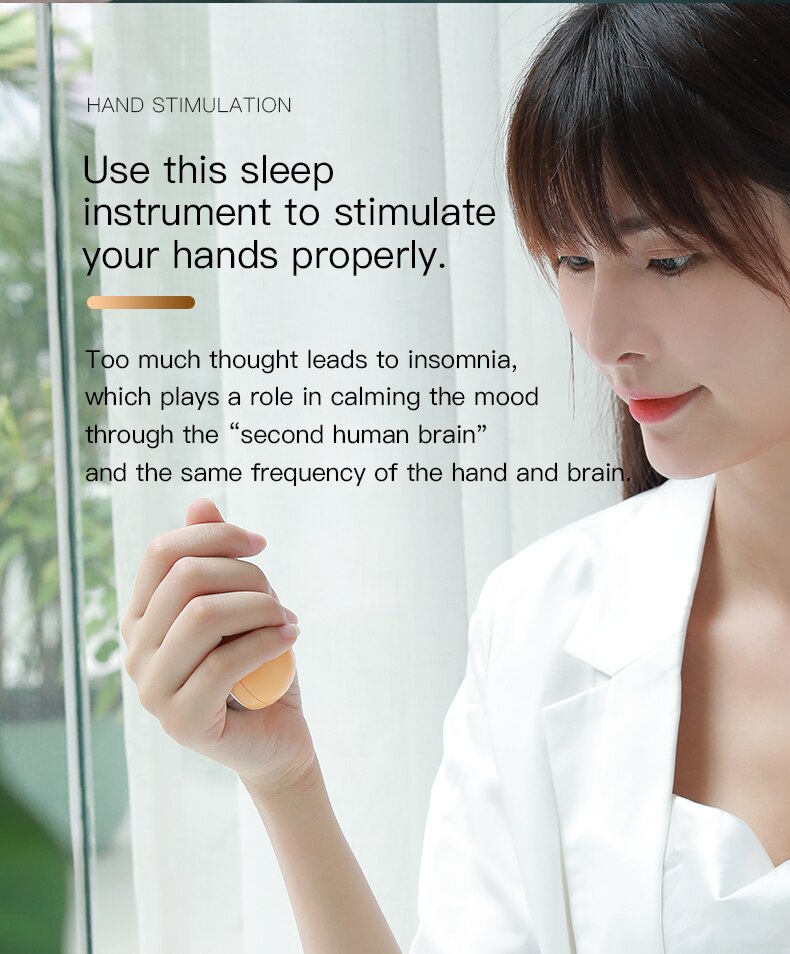 Microcurrent Sleep Holding Sleep Aid Instrument Pressure Relief Sleep USB Charging For Sweet Sleeping