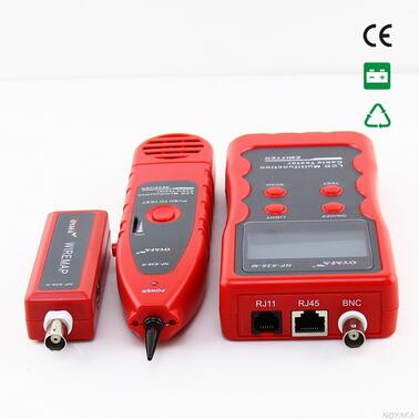 NOYAFA NF-838 Wire Tracker Tone generator 5 kinds of cable can be trace located : RJ45/RJ11/BNC/USB/1394