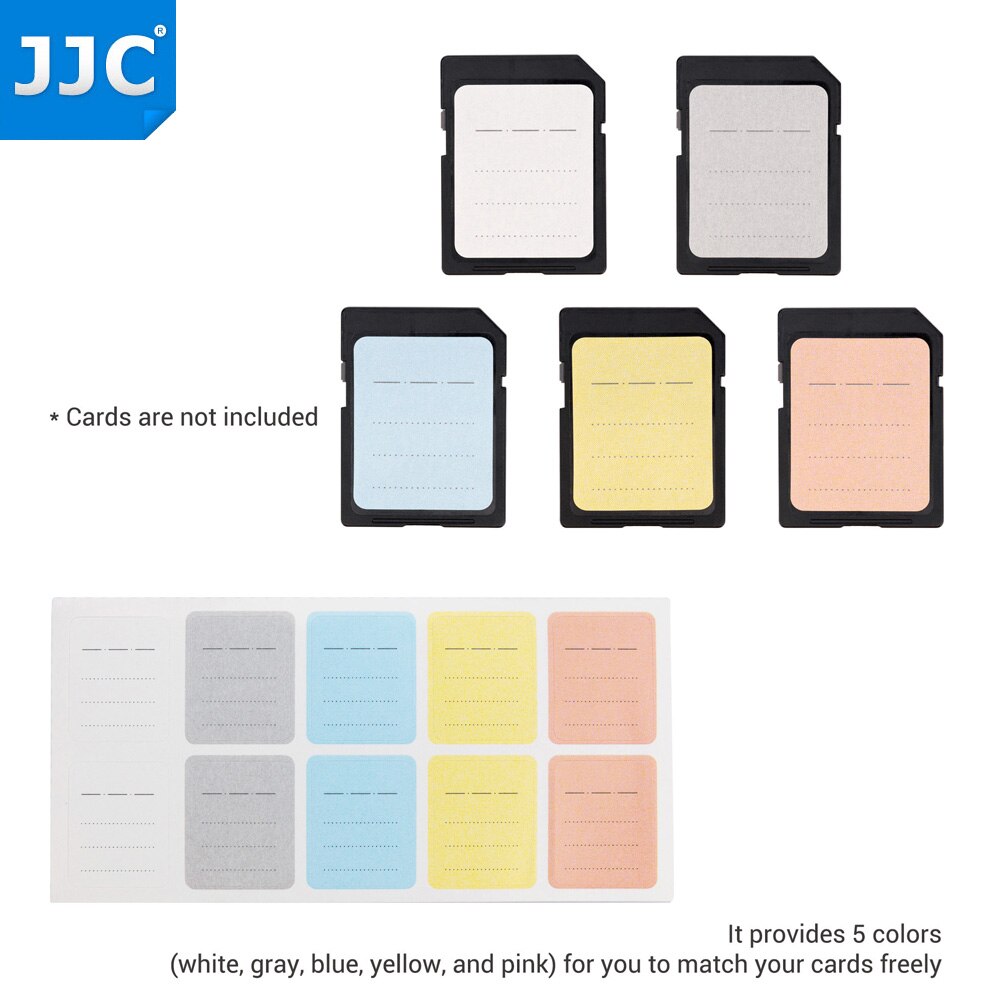 Étiquettes autocollantes amovibles pour carte mémoire SD/SDHC/SDXC/XQD/CF, Type B, 120 pièces, lecteur Flash USB