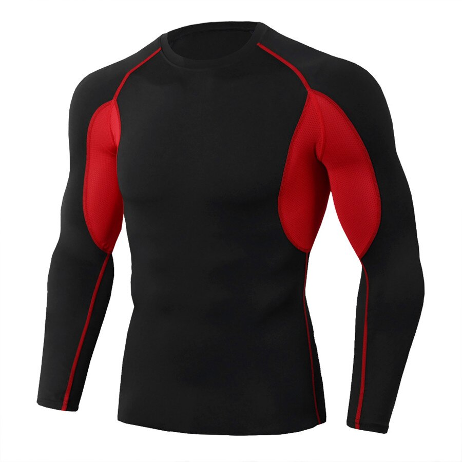 Men's running long sleeve shirt men: HZB7-15