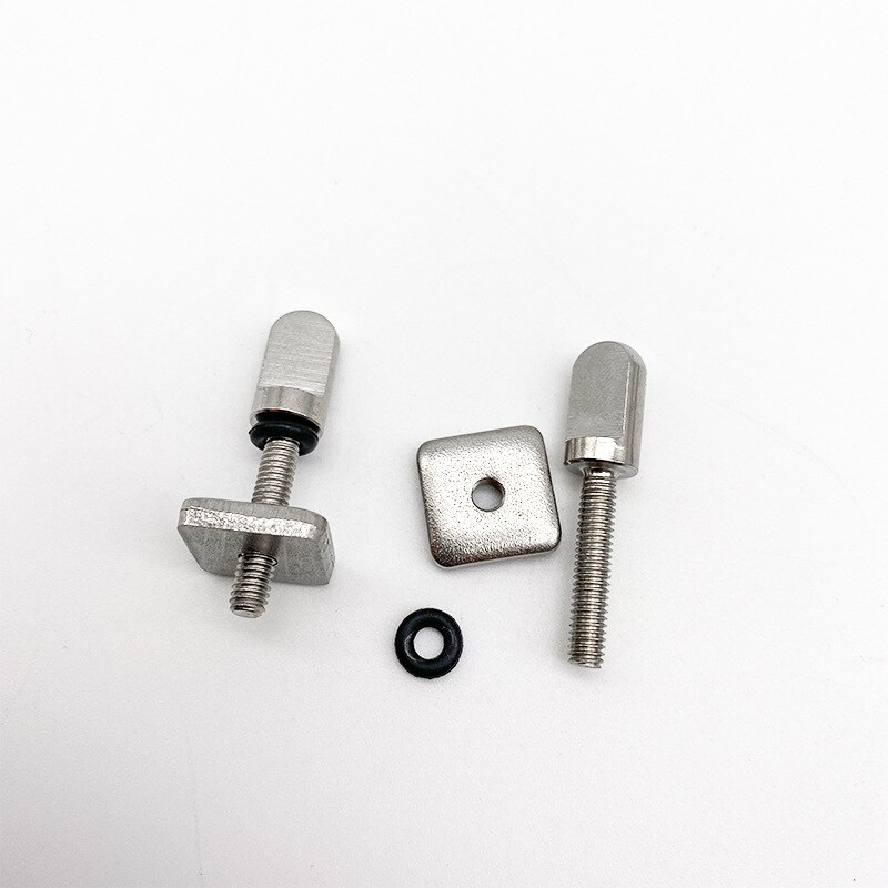 10Pcs/lot Stainless Steel Boat Surfboard Fin Screw Fin Plate Replacement Kit SUP Longboard Boat Accessories