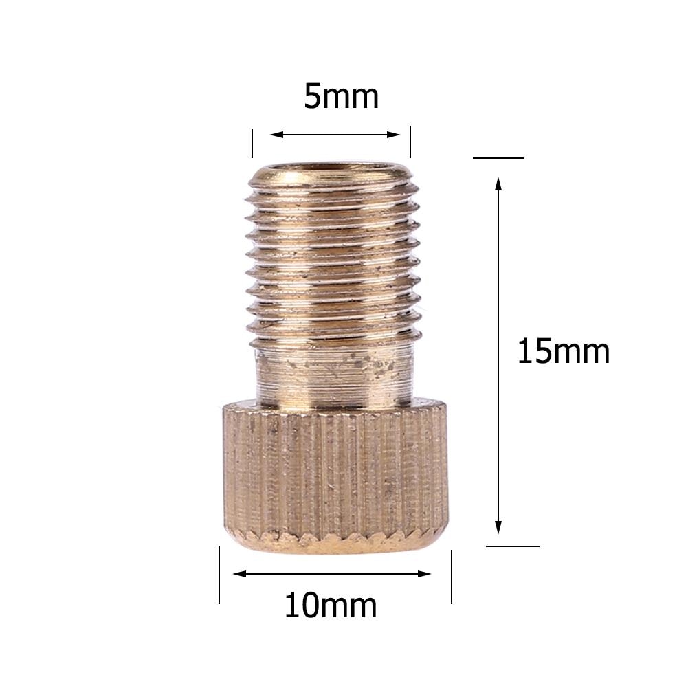 1/2/5/10pcs Bicycle Pump Tire Valve Adapter Convert Tire Presta To Schrader Lightweight Bike Air Valve Adaptor Wheels Nozzle