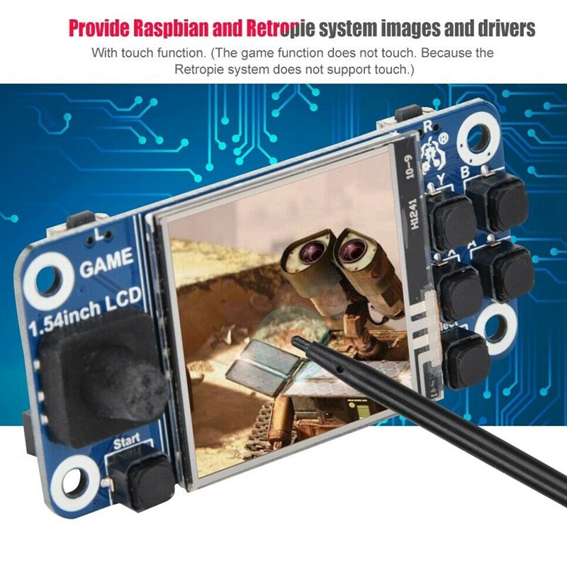 for Raspberry Pi Game Zero W/2B/3B+ 1.54Inch Mini LCD Touchscreen Display