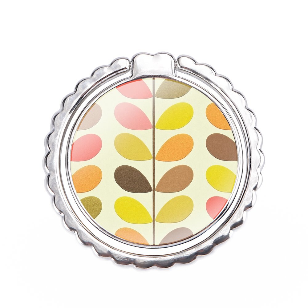 Orla Kiely Art Cell Phone Ring Holder Finger Ring Stand Kickstand Metal Grip Holder: images 11