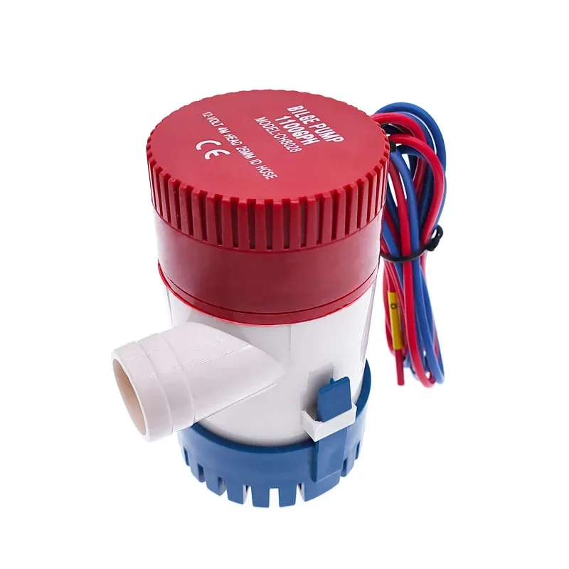 1Pcs Bilge Pump with Float Switch 12V/24V 1100GPH/750GPH Water Pump for Boat Seaplane Motor Homes Houseboat - Bilge Pump