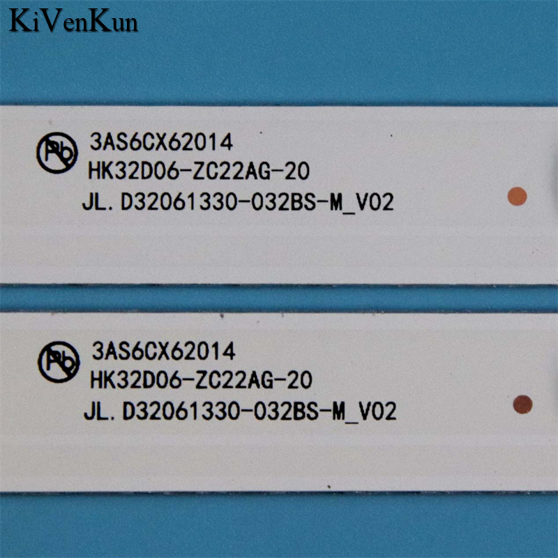 Kit Of 2 TV LED Strips For Samsung UN55ES6100F, UN55ES6150F, UN55ES6500F, UN55ES6550F