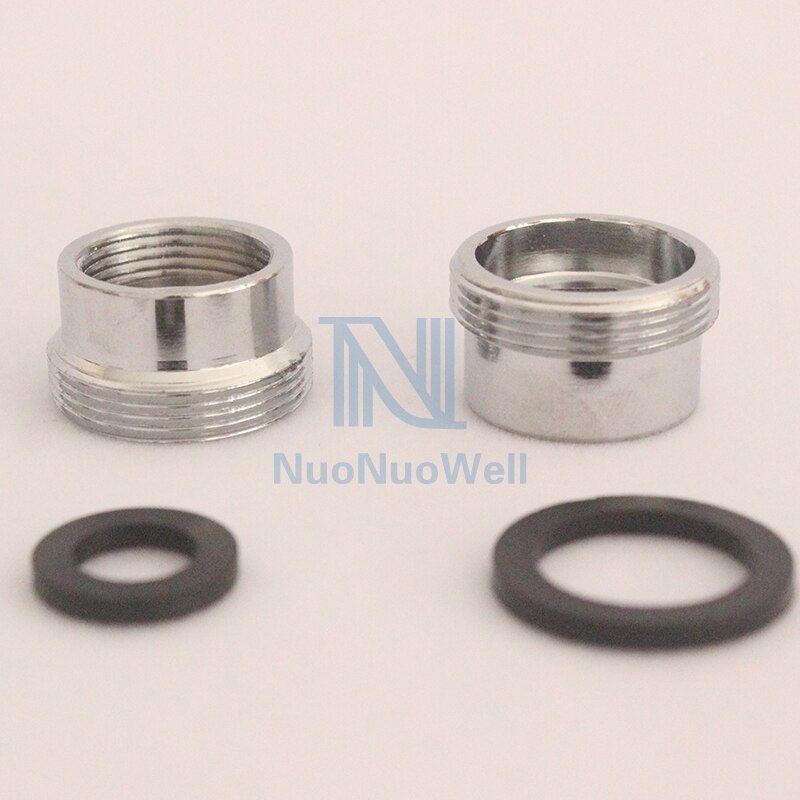 2Pcs Kitchen Faucet Aerator Adapter M22 X F16 Shower Nozzle Water Tape Joint Male x Female Thread Washing Machine Transform