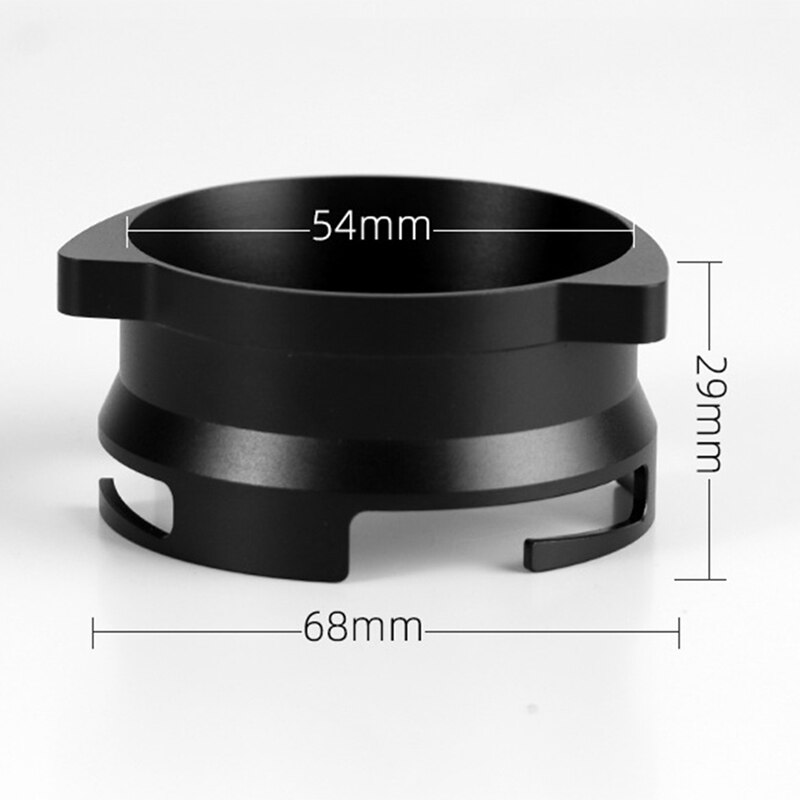 54Mm Coffee Powder Receiving Dosing Ring Rotatable Aluminum Alloy Loop For Breville 8 Series Coffee Machines