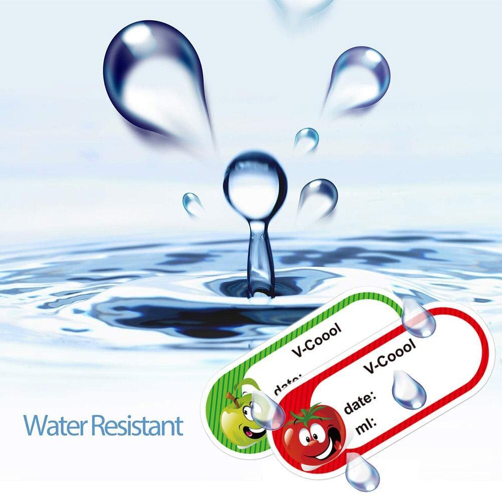 250Pcs/Roll Kitchen Food Marking Date Sticker Label Food Storage Stickers Removable Freezer LabelsSelf-adhesive stickers