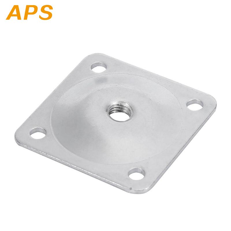 6pcs 48*48*2.0mm Table Leg Mounting Plate Sofa Legs Plates Foot Hinge Accessories Furniture Fittings Hinges