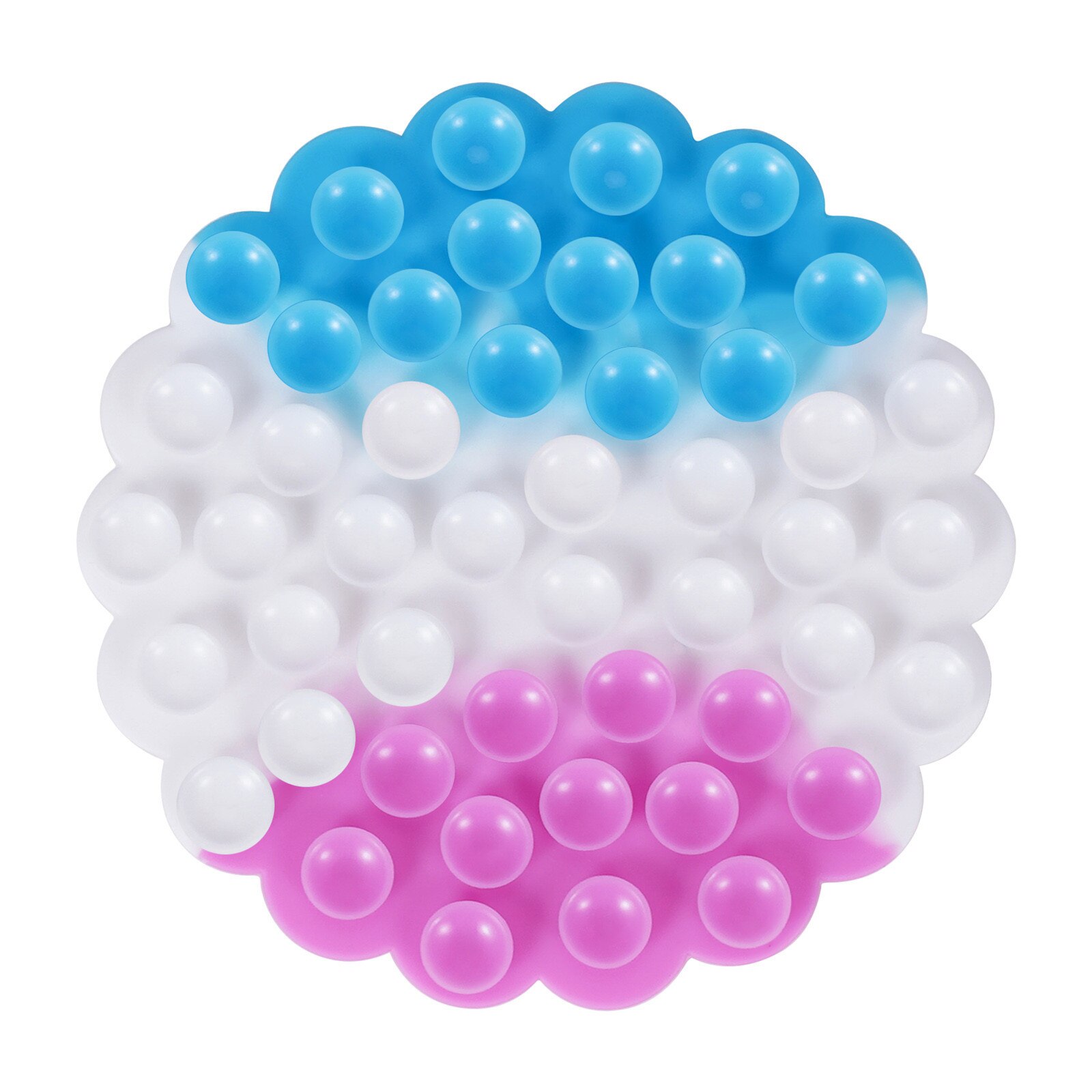thumbnail image 2 of 11 Pezzi Mini Pop Portachiavi Fidget Toy,Mini Rainbow Tie Dye Bubble Sensory Sil 2 of 11