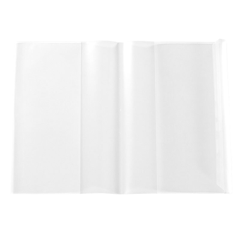 Couverture de livre transparente pour Journal ajusté A4 22k 16k, 25 pièces, Protection de l'environnement, fournitures scolaires et de bureau