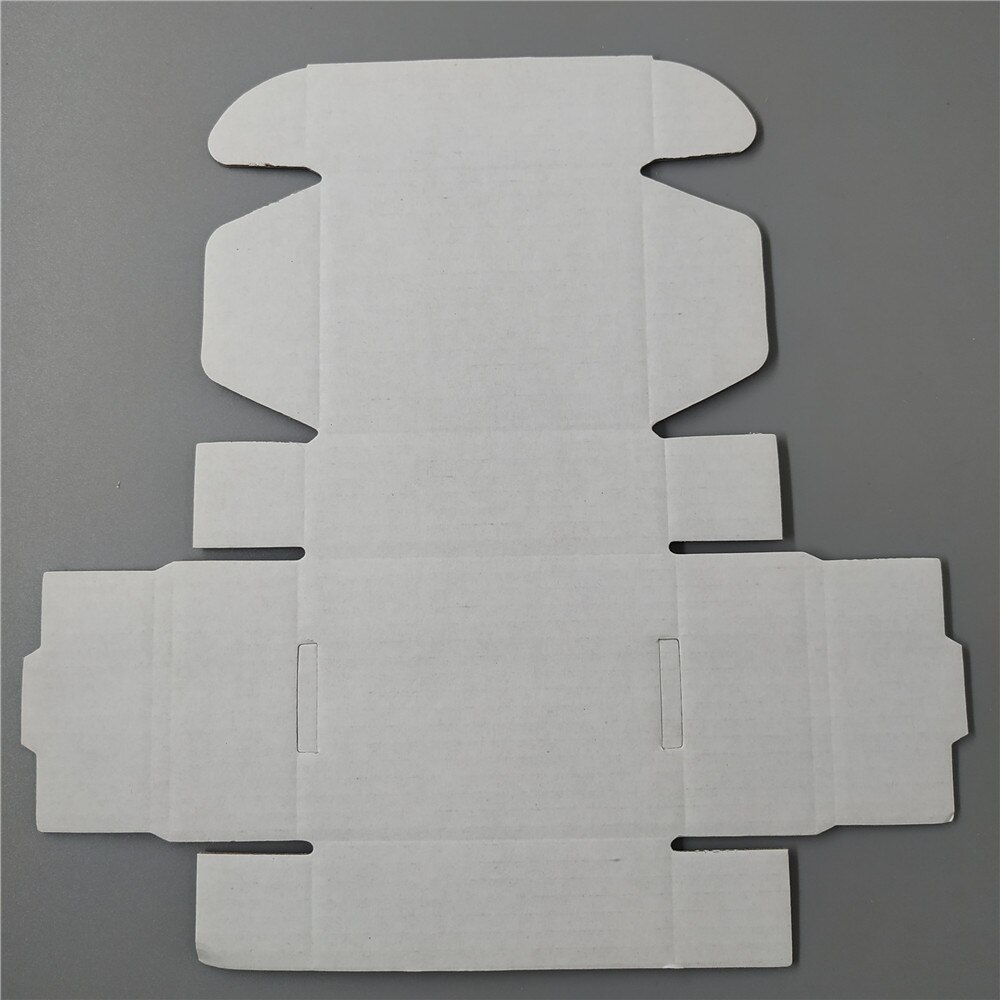 6*5*5cm 50pcs small blank white mailer boxes for jewelries cosmetics express package mini thick cardboard boxes