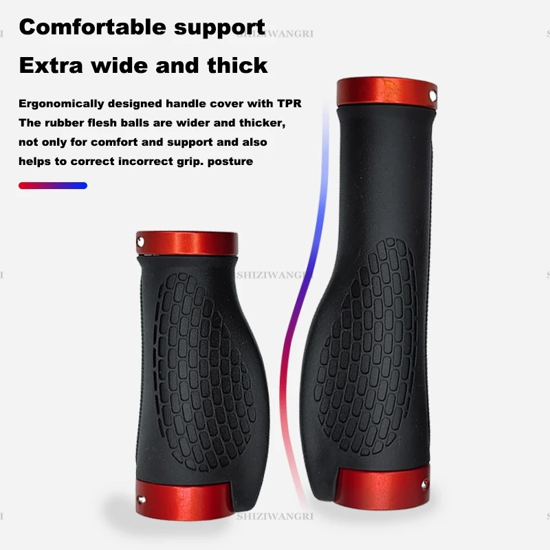 MTB Fahrrad Griffe Lenker Kurze Lange Fahrrad Griffe Anti-Skid Gummi Griff Radfahren Mountainbike Grip Ergonomische