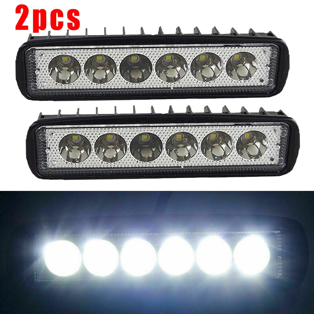 Aluminum Work Light Spotlight For SUV Off-Road Vehicle ATV 2pcs 6-Inch
