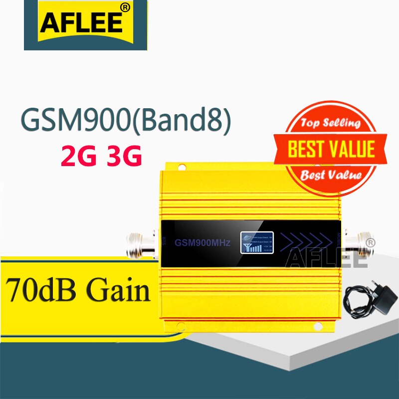 Gsm Repeater 900 1800 2100 2600 2G 3G 4G Mobilephones Signaal Booster 4G Signaal Repeater Mobiel cellualr Versterker Voice/Data: Only 900 Booster