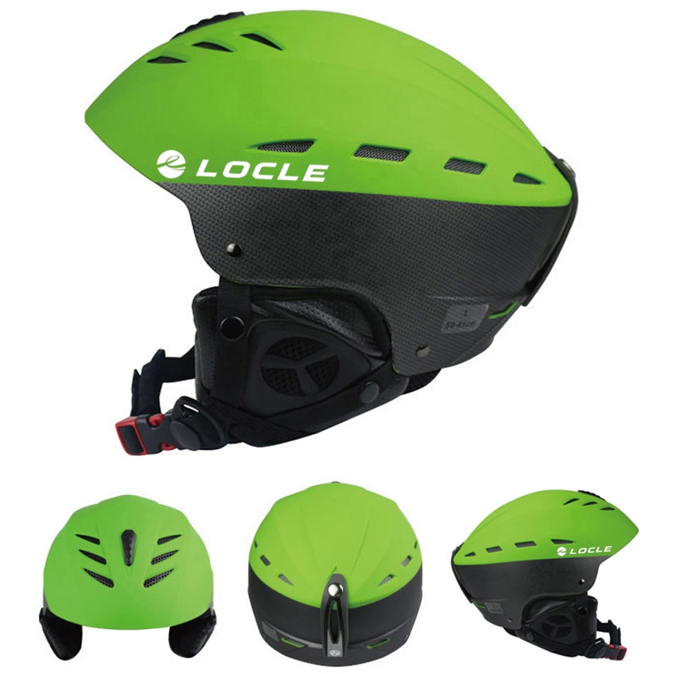 Locle Ce-certificering Ski Helm Ademend Ultralight Skiën Helm Abs Buitenste Sneeuw Skiën Snowboard Skateboard Helm M/L Maat