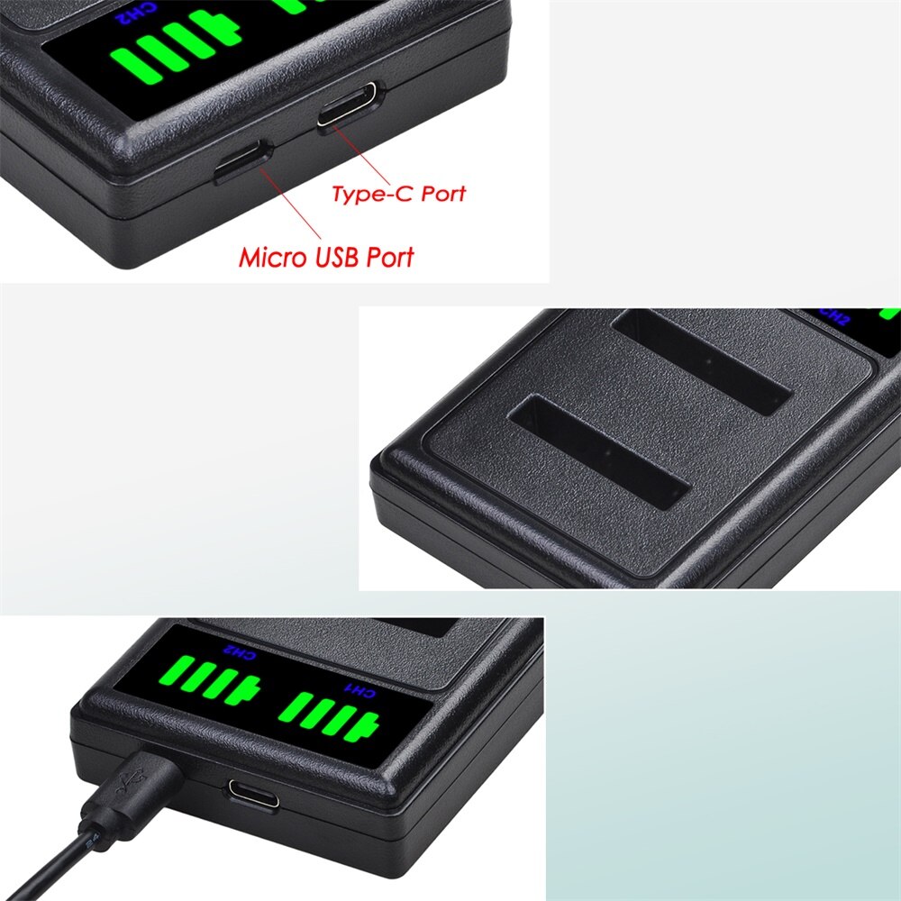 NP-45 Li-40B Li-42B EN-EL10 D-Li63 Li108 NP-80 KLIC-7006 Battery and Charger for Nikon Coolpix S4000 S210 S220 S230 S570
