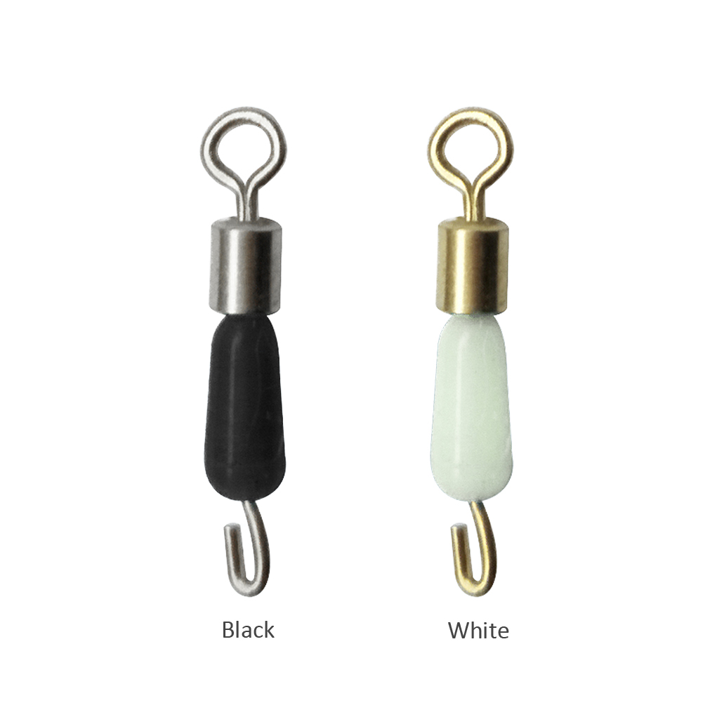 30 Stks/partij Ball Bearing Swivel Solid Ringen Vissen Connector Oceaan Boot Vissen Haken Quick Fast Link Connector