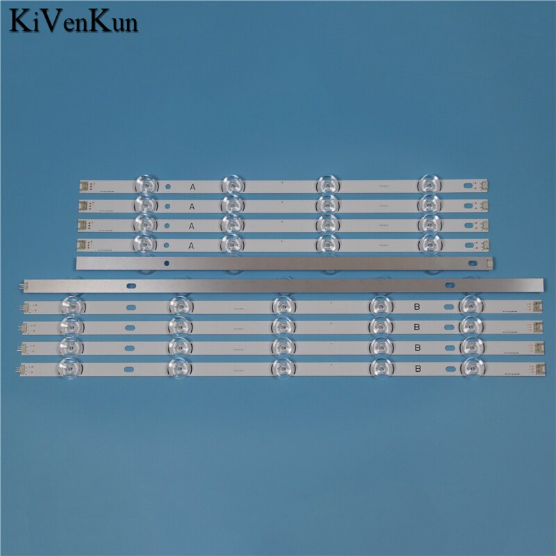 Tira de luces LED de retroiluminación, accesorio para televisor LG 49LB552V 49LB5550 49LB5600 49LB5610 49LB561B INNOTEK DRT 3,0, 49 bares, Kit de lentes HD, 10 bandas