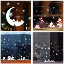 Santa elektro Zauberstab aufkleber Neue jahr fenster PVC Abnehmbare aufkleber Schneeflocke Hause Dekoration Weihnachten dekoration