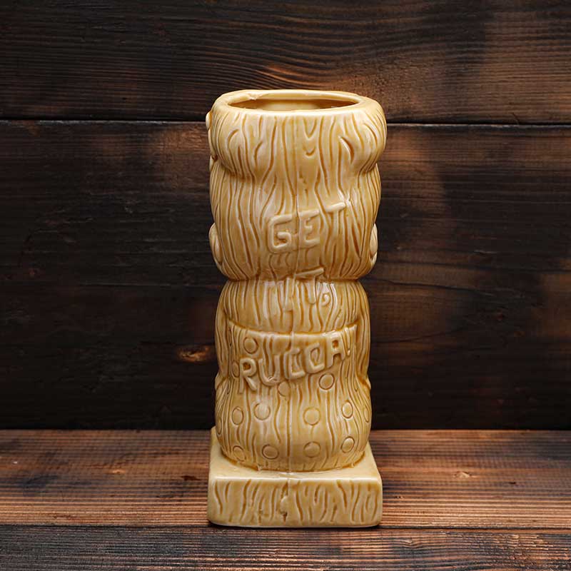 390ml hawaii keramik tiki mugg porslin öl vin mugg kopp bar verktyg