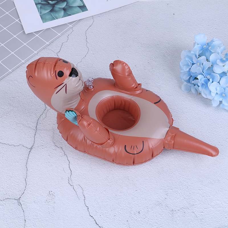 Inflatable Swimming Pool Float Cup Drink Beer Holder Table Bar Tray Summer Swimming Party Beach Accessories