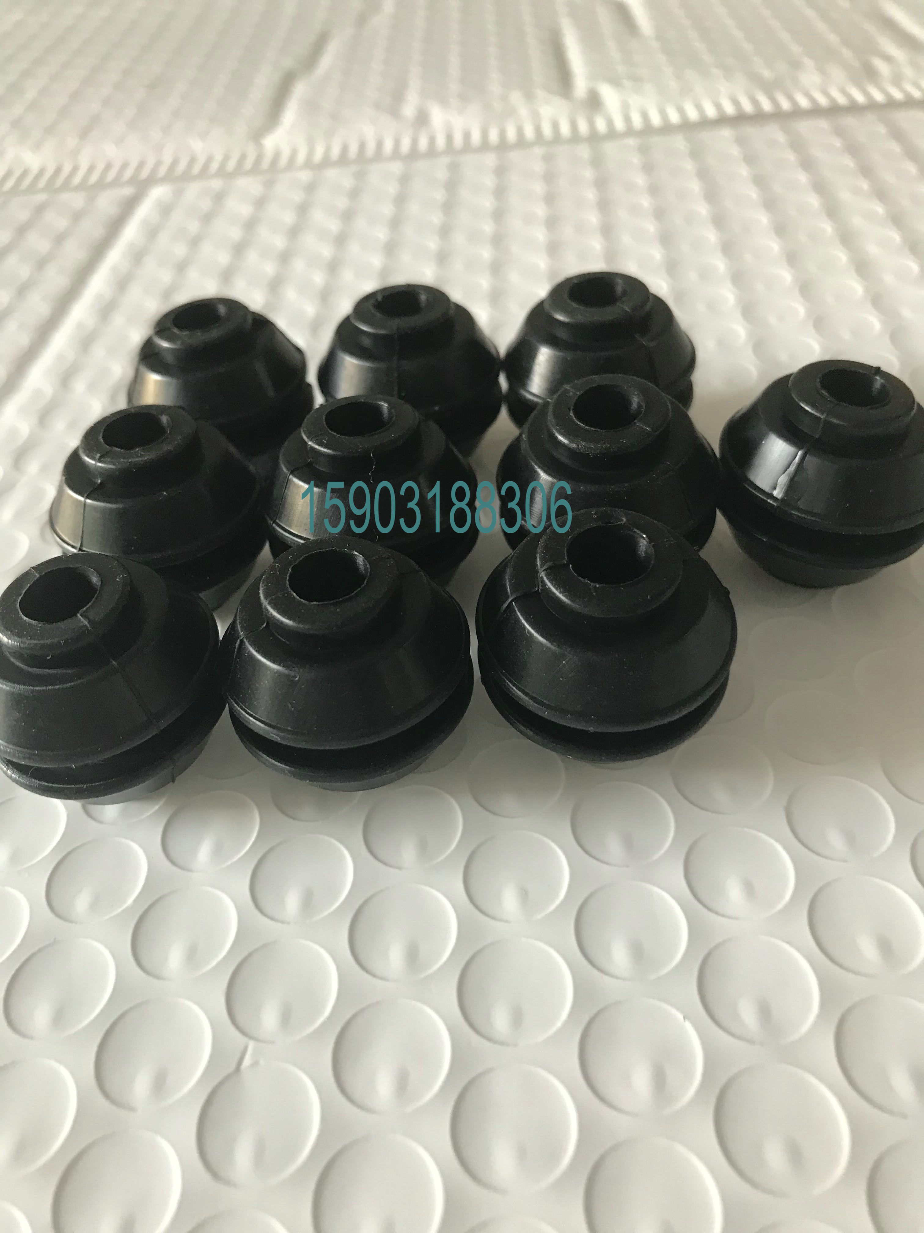 10pcs silicone rubber grommets solid circle for AN3 brake hose