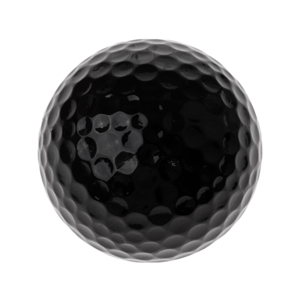 Golf Ball - Golf Training Rubber Balls Practice Ball Black & White