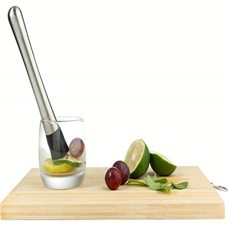 andes stainless steel cocktail shaker Mojito Muddler bar collection masher stir bar bartending tool cocktail bartender bar tool