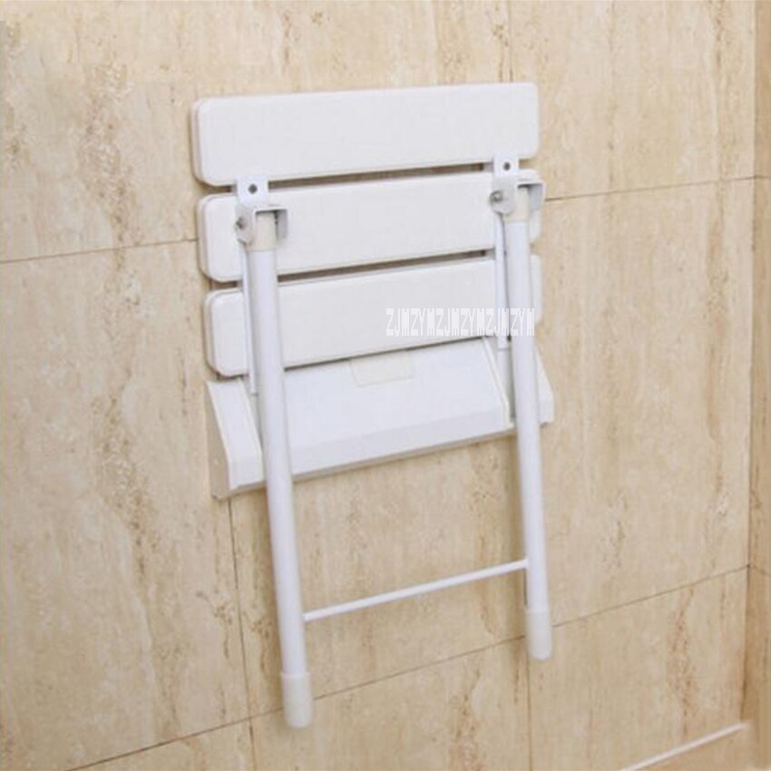 Bath Shower Wall Chair Bathroom Stool High Household Wall Mounted Shower Seat Bathroom Folding Chair With Stool Legs