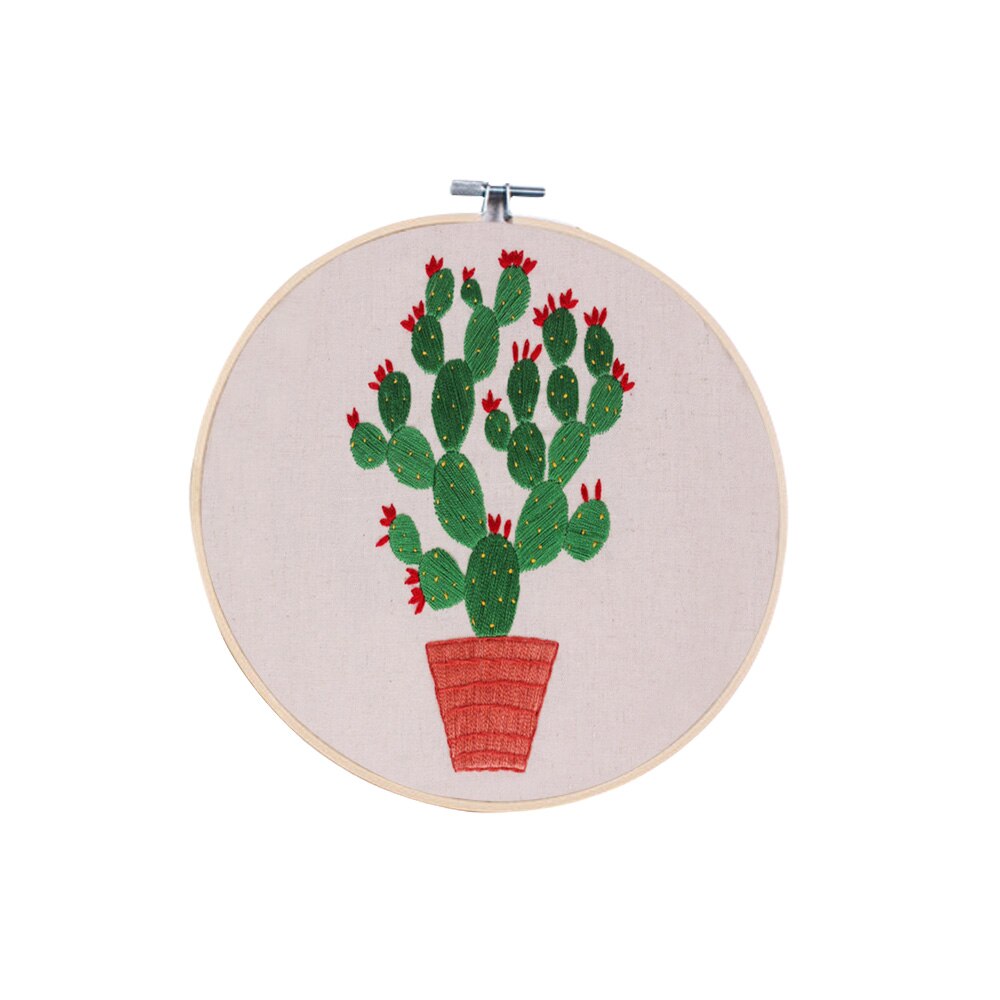 Circle Embroidery Kits, Embroidery Set, Needlework Embroidery, Cross Stitch Kits, Embroidery for Beginner, DIY Art Sewing Craft: B 1